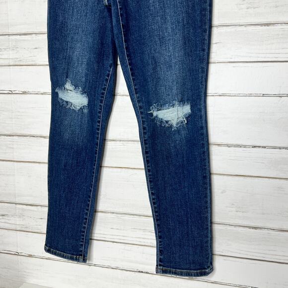 Judy Blue Slim Fit Dark Wash Stretch Denim Jeans Size 7/28 - Picture 12 of 12